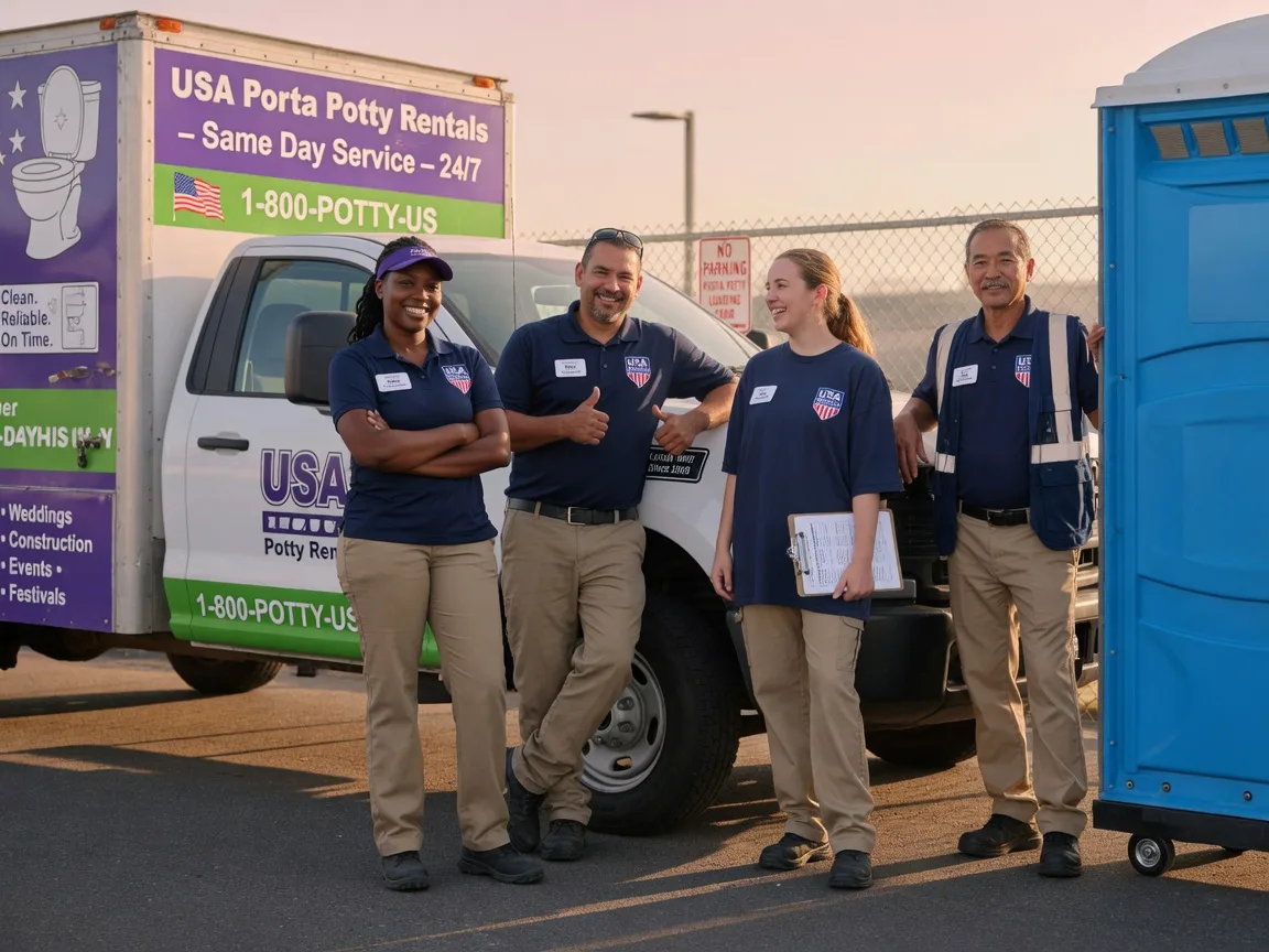 Porta Potty Rental company in Canyon Lake, TX